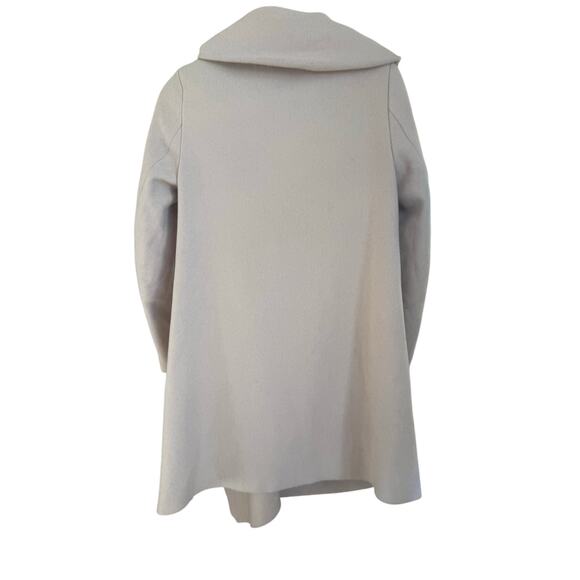 ALLSAINTS City Monument Coat in Taupe Size 0 $599 retail wool asymmetrical - Picture 4 of 11